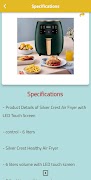 Silver Crest Air Fryer guide 截圖 2