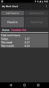 My Work Clock - Hours Tracker-poster