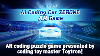 AI Coding Car ZERONE AR Game poster
