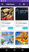 برنامه‌نما J2ME Roms عکس از صفحه
