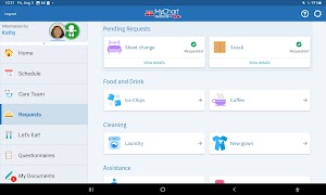 MyChart Bedside syot layar 3