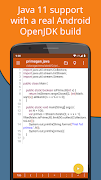 Jvdroid - IDE for Java captura de pantalla 1