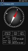 Compass with GPS poster