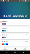 2 Schermata BubbleGum GradientView