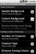 Flocking Live Wallpaper Free plakat