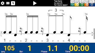 Drum Beat Metronome screenshot 1