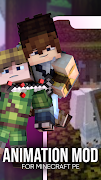 Animation Mod for Minecraft PE 海报