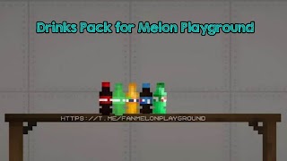 Drinks Mod Melon Playground скриншот 4