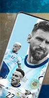 Leo Messi Argentina Wallpaper পোস্টার