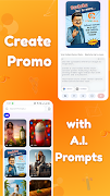 6 Schermata Graphinger - Poster Maker App