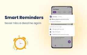 Task Master: To Do List App اسکرین شاٹ 1