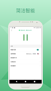 برنامه‌نما 绿叶VPN - Ad版 ：永久免费，无限流量，速度更快，小巧省电 عکس از صفحه