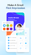 برنامه‌نما CamCard-AI Scanner, Transcribe عکس از صفحه