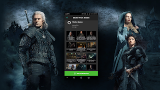 برنامه‌نما Witcher Stickers عکس از صفحه