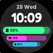 Simple Bar Watch Face screenshot 5