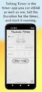 Talking Timer Affiche