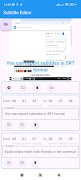 SubEditPro - Subtitle Editor স্ক্রিনশট 5