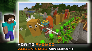 PvZ Mod Addon For Minecraft 截图 2