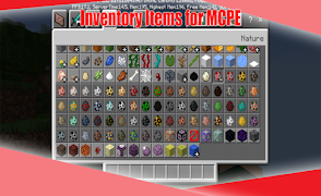 Inventory Items for Minecraft скриншот 4