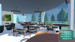 3D Benchmark - Luxury Cafe স্ক্রিনশট 4