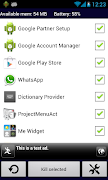 Task Killer (Task Manager) captura de pantalla 1