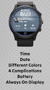 Digital Watchface D1 screenshot 5