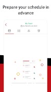 برنامه‌نما AJ Events عکس از صفحه