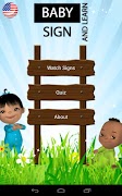 Baby Sign and Learn ภาพหน้าจอ 1