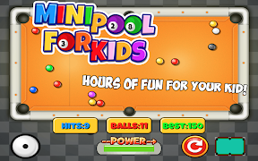 Mini Pool for Kids ภาพหน้าจอ 6