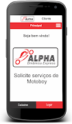 Alpha Express - Cliente اسکرین شاٹ 1