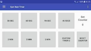 برنامه‌نما Gym Rest Timer عکس از صفحه