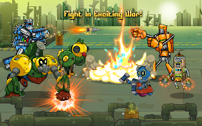 Robot Evolved : Clash Mobile تصوير الشاشة 6