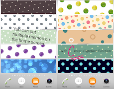 Sticky Memo Notepad *Dots* 4 تصوير الشاشة 2