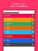 Exam Countdown - School & Uni 截图 4