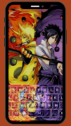 Keyboard Theme Sasuke plakat