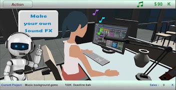 Game Dev Studio Tycoon captura de pantalla 3