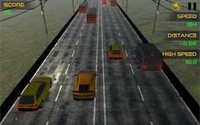 Racing in Highway captura de pantalla 3
