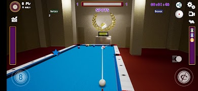 Billiards Game स्क्रीनशॉट 3
