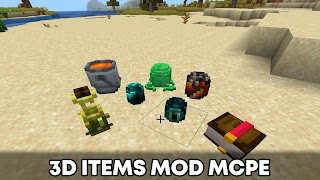 3D Item Mod MCPE screenshot 4