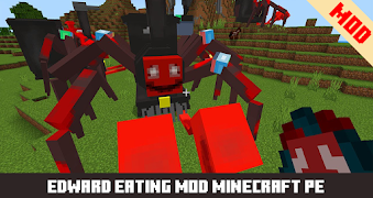 Mod Edward eating train MCPE screenshot 4