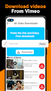برنامه‌نما All private video downloader عکس از صفحه