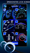 Speedometer Lock Screen syot layar 2