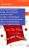 Pass the Pillow - Music Player screenshot 1
