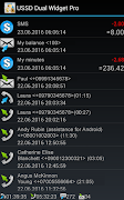 USSDDualWidgetPro syot layar 3