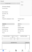 Purchase Order capture d'écran 3