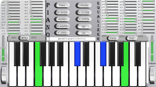 7 Schermata Equalizzatore Piano & Org
