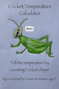 Cricket Temp الملصق