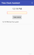 Time Check Assistant تصوير الشاشة 1
