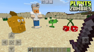 Plants and Zombies Minecraft syot layar 4