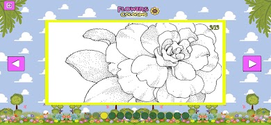 Flowers Coloring screenshot 5